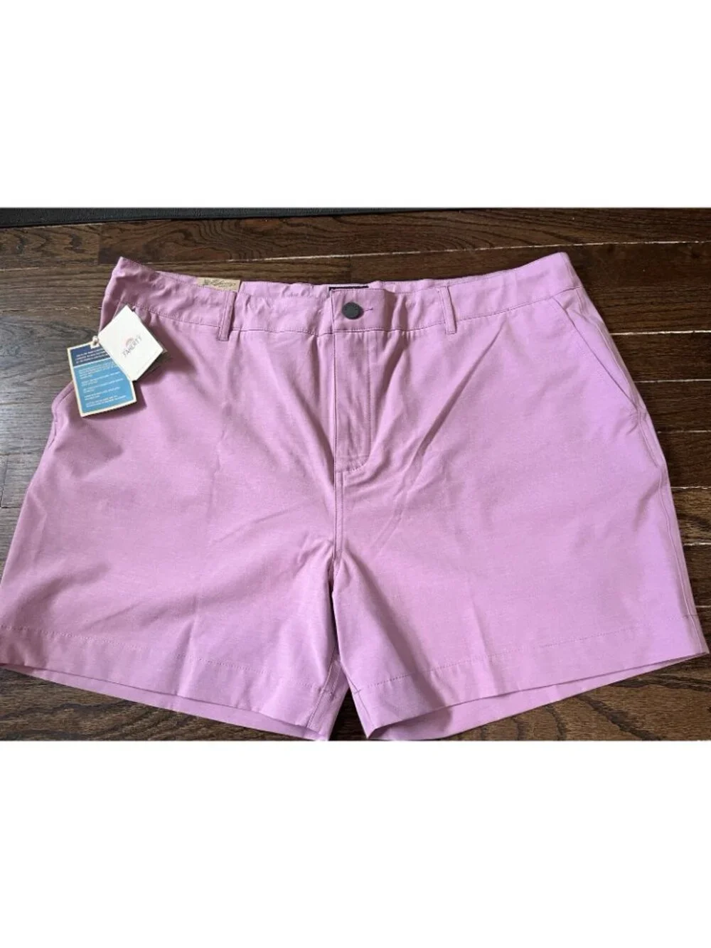 NWT FAHERTY $98 Men's All Day Shorts in Light Orchid Size 40 5